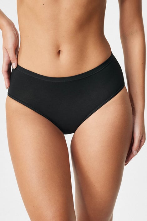 Класически бикини Pure с по-висока талия памучни