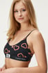 BH Calvin Klein Neon Hearts Bralette QF7477E_06 - schwarz-rosa