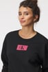 Hanorac Calvin Klein Heather QS6942E_mik_13 - negru-roz