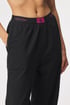 Trenirka hlače Calvin Klein Heather QS6943E_tep_13 - črna-roza