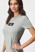 Nočná košieľka Calvin Klein Heather QS6944E_kos_09 - šedá