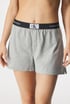 Calvin Klein Aliza női pizsama sort QS6947E_kal_02 - szürke