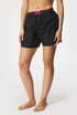 Bombažne pižama kratke hlače Calvin Klein Boxer Traditional QS6972E_box_01 - črna