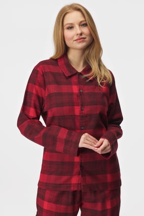 Bluză pijama din flanelă Calvin Klein Gradient