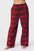 Pantaloni de pijama din flanelă Calvin Klein Gradient QS7038E_kal_01 - rosu