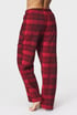 Pyjamahose aus Flanell Calvin Klein Gradient QS7038E_kal_03 - rot