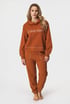 Hanorac Calvin Klein Coppe cu glugă QS7040E_mik_04 - portocaliu