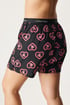 Bombažne kratke pižama hlače Calvin Klein Traditional QS7074E_box_02 - črna