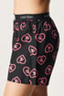 Bombažne kratke pižama hlače Calvin Klein Traditional QS7074E_box_03 - črna