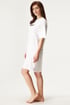 Коротка нічна сорочка Calvin Klein QS7126E_kos_04 - білий