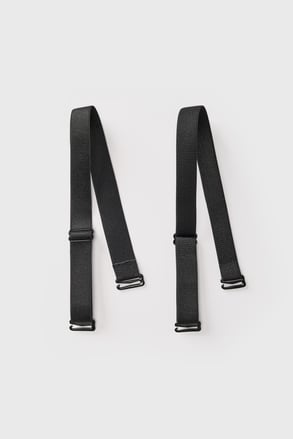 Bretele din textil 18 mm negru