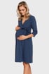 Бавовняний халат для вагітних Emilee SBL4243Dblue_zup_02