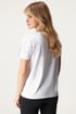 Tricou din bumbac Stormi SHIRT003_tri_05 - alb