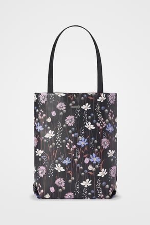 Dara bags Shopper Blue Flowers női válltáska