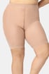 Ženske kratke hlače proti drgnjenju stegen Plus Size SkinGuard70_pun_03 - bež