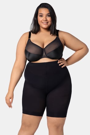 Plus Size női combvédő nadrág