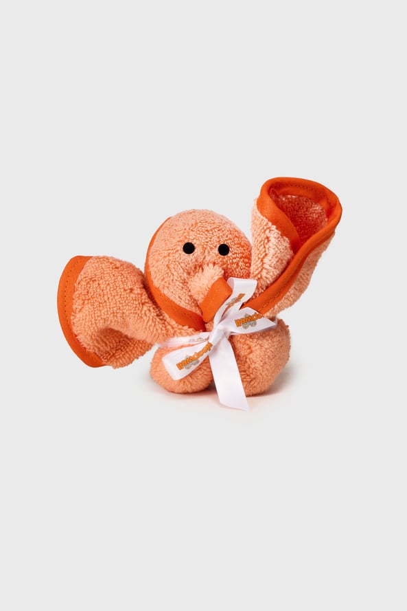 Dětský ručník Duck - oranžová