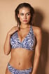 Zgornji del kopalk Summer Breeze Bralette SummerBreeze03_01 - modro-kremasta