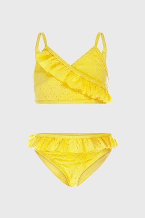Dziewczęcy dwuczęściowy strój kąpielowy Lemon