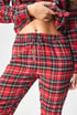Pijama din flanelă Winter Evenings lungă TARTAW_01_pyz_04