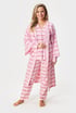 Pijama din flanelă Winter Evenings lungă TARTAW_01_pyz_11