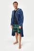 Flanelové pyžamo dlhé kocka MEN-A TARTAW_07_pyz_05