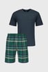 Flanelové pyžamo dlhé kocka MEN-A TARTAW_07_pyz_06