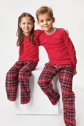 Pigiama per bambini in flanella Winter Evenings