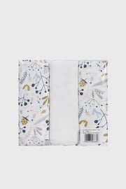 3PACK бебешки пелени Muslin Květy