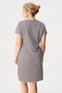 Baumwoll-Nachthemd Flora Stripe Plus Size kurz TB7470_kos_03