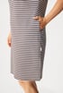 Baumwoll-Nachthemd Flora Stripe Plus Size kurz TB7470_kos_05