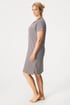 Baumwoll-Nachthemd Flora Stripe Plus Size kurz TB7470_kos_06