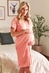 Koszula ciążowa i do karmienia Rosemary Mom TCB4514Peach_kos_06