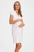 Pamučna spavaćica za dojilje Roses Kiss kratka TCB7449_kos_02