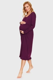 Bawełniana koszula nocna do karmienia Coraline długa