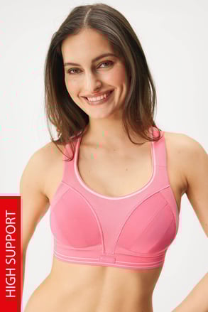Sportovní podprsenka Shock absorber Ultimate Run Bra Pink Sportovní podprsenka Shock absorber Ultimate Run Bra Pink