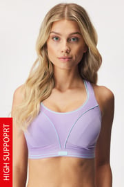 Sportovní podprsenka Shock Absorber Ultimate Run Bra Lavender