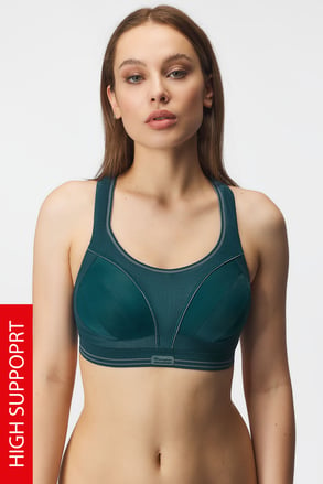 Спортивний бюстгальтер Shock Absorber Iron Blue