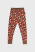 Pijama pentru fete Dark flowers U4504041_pyz_03