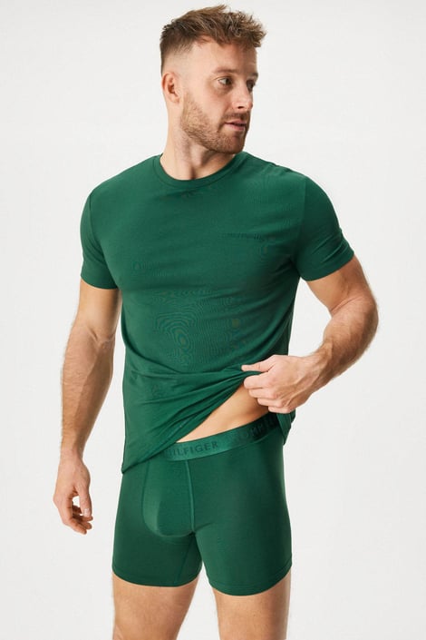 Pijama Tommy Hilfiger Regenerative Cotton scurtă
