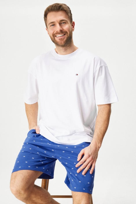 Ανδρική πιτζάμα Tommy Hilfiger Regenerative Cotton Strech κοντή