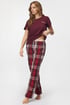 Pižama hlače Tommy Hilfiger Flannel UW0UW03960_kal_04 - večbarvna