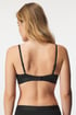 Modrček Tommy Hilfiger Cotton Triangle Bralette UW0UW04144_04 - črna