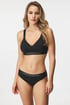 Sutien Tommy Hilfiger Cotton Lift Bralette UW0UW04612_14 - negru