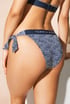 Majtki od bikini Tommy Hilfiger Cheeky Side Tie Print UW0UW053660YB_kal_03