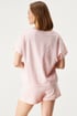 Kratka pižama Tommy Hilfiger UW0UW05425_pyz_02 - roza