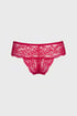 Skarlat erotikus brazil női alsó, csipkéből V9535_kal_03 - piros
