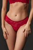Erotické brazilky Skarlat čipkované V9535_kal_04 - červená