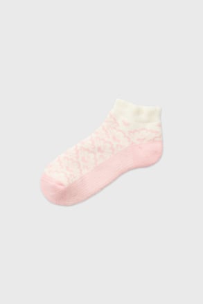 Warme wollen sokken Luna enkelhoog