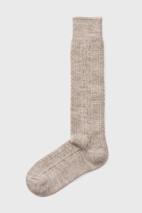 Топлещи вълнени чорапи до под коляното Sienna
